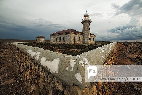 Spain  Menorca  lighthouse at Punta Nati