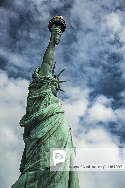 USA  New York City  Freiheitsstatue auf Liberty Island