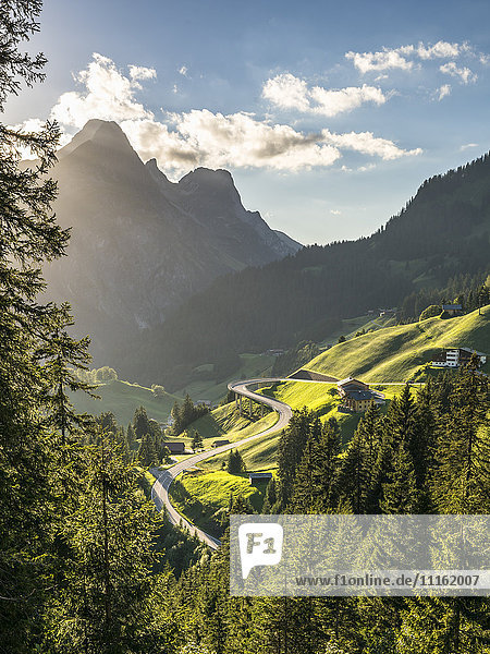 Österreich  Vorarlberg  Hochtannberg Pass