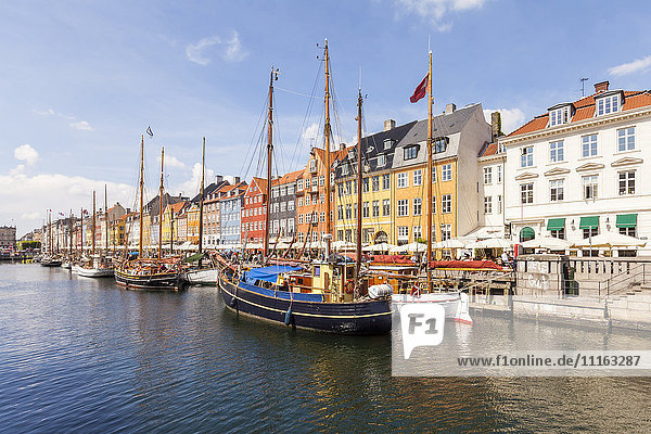 Dänemark  Kopenhagen  Nyhavn  Kanal
