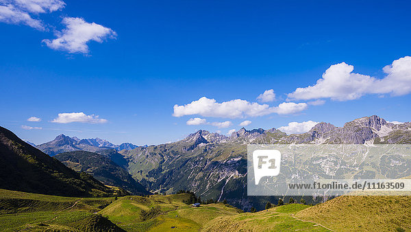 Germany  Bavaria  Allgaeu Alps with Schafalpenkoepfe
