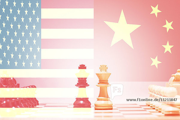 China vs USA Chess Game