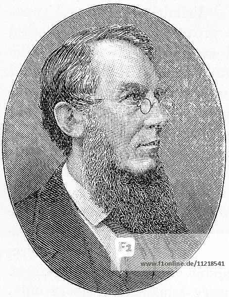Sir Joseph Dalton Hooker  1817 – 1911. British botanist and explorer. From The Century Edition of Cassell's History of England  published c. 1900