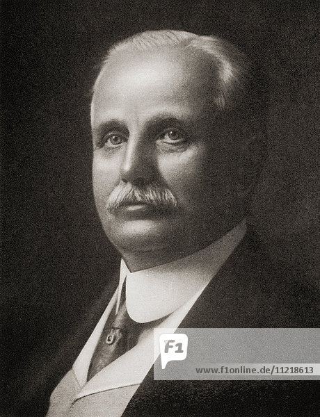 'Frank Winfield Woolworth  1852 – 1919  aka Frank W. Woolworth or F.W. Woolworth. Founder of the American F. W. Woolworth Company and the operator of variety stores known as ''Five-and-Dimes'' or dimestores. From Kings of Commerce  published 1928'