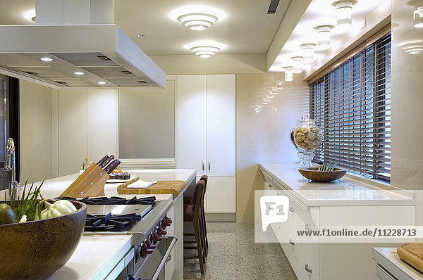 Oberlichter in der modernen Küche