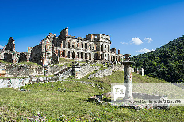 Palace Sans Souci UNESCO World Heritage Site Haiti Caribbean Central America