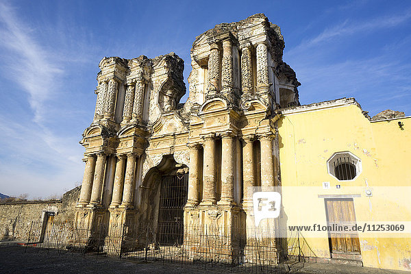 Ruine El Carmen  Antigua  UNESCO-Weltkulturerbe  Guatemala  Mittelamerika