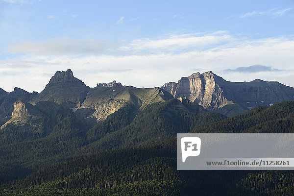 USA  Colorado  Ridgway  Mount Sneffels and Sneffels range in San Juan Mountains