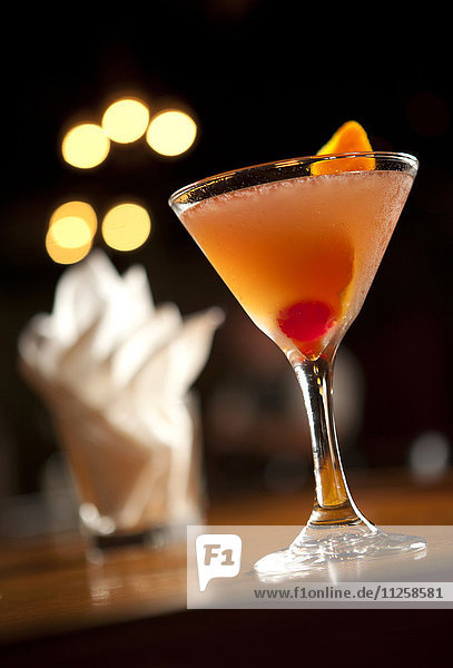 Martini-Cocktail im Glas