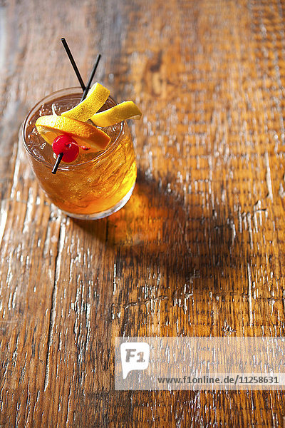 Whiskey-Cocktail im Glas