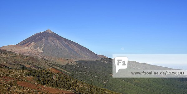 Mount Teide  Pico del Teide  Teide National Park  Tenerife  Canary Islands  Spain  Europe