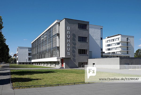 Bauhaus Dessau  Dessau-Roßlau  Dessau  Sachsen-Anhalt  Deutschland  Europa