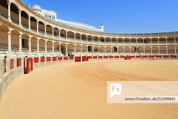 Stierkampfarena  Plaza de Toros de Ronda  Ronda  Provinz Málaga  Andalusien  Spanien  Europa