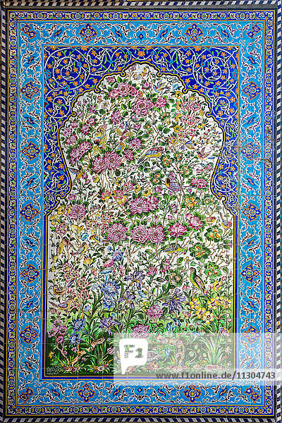 Iran  Stadt Isfahan  Masjed-e Jame (Freitagsmoschee) UNESCO  (w.h.)  MOSAIC