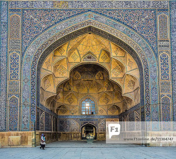 Iran  Esfahan City  Masjed-e Jame (Friday Mosque) UNESCO  World Heritage  South Iwan