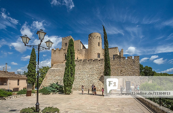 Spain  Catalonia  Barcelona province  Castellet City  the castle