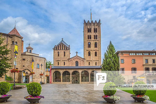 Spanien  Katalonien  Provinz Girona  Stadt Ripoll  Kloster Santa Maria de Ripoll (7. Jahrhundert)