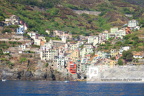 Italy Liguria Cinque Terre Riomaggiore