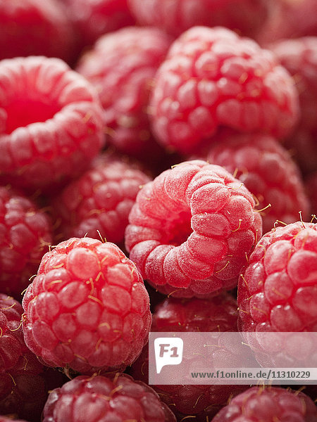 Close-up of raspberries