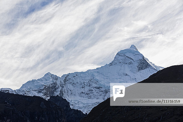 Peru Anden Cordillera Blanca Huascaran Nationalpark Nevado Huandoy