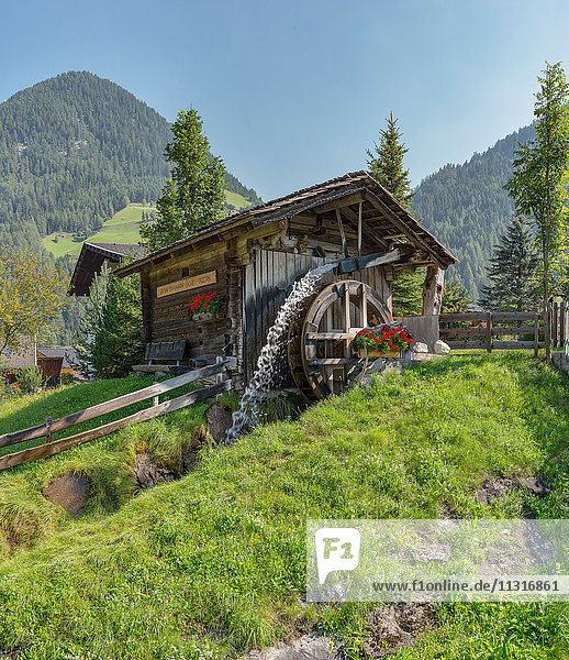 Döllach Austria Waterwheel mill