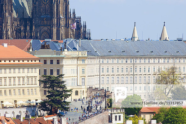 Czech Republic  Prague - Hradcany Castle and St. Vitus Cathedral