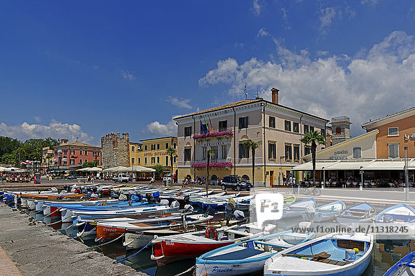 Uferpromenade  Gardasee  See  Hafen  Hafen