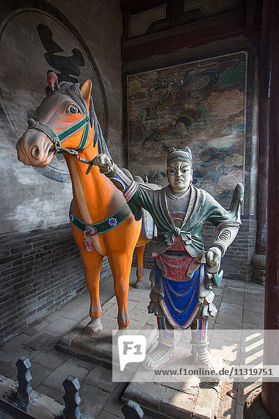 China  Provinz Shanxi  Pingyao-Stadt  Weltkulturerbe  Qingxu Guan  Taoistischer Tempel