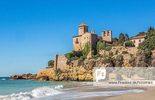 Spain  Catalonia  Tarragona Province  Tamariu Castle