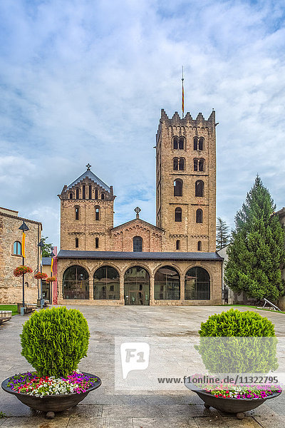 Spain  Catalonia  Girona Province  Ripoll City  Santa Maria de Ripoll Monastery 7th Century