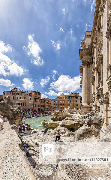 Fontana de Trevi-Brunnen in Rom