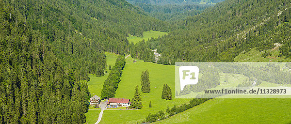 Oytalhaus inn in the Allgäu Alps