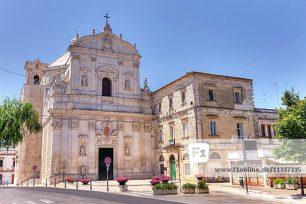 Italien  Apulien  Martina Franca  Chiesa del Carmine