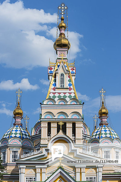 Himmelfahrtskathedrale (Zenkov-Kathedrale)  Almaty  Kasachstan  Zentralasien  Asien