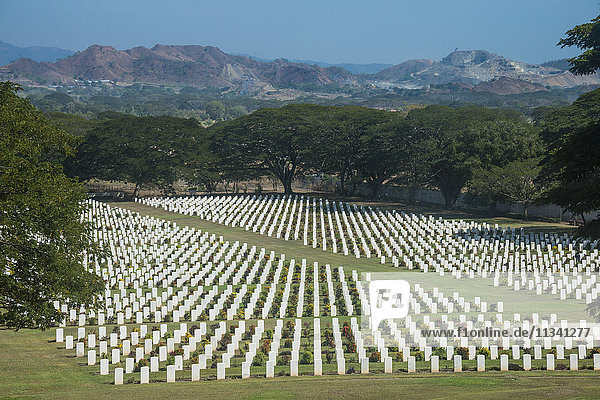 Bomana War Cemetery  Port Moresby  Papua-Neuguinea  Pazifik
