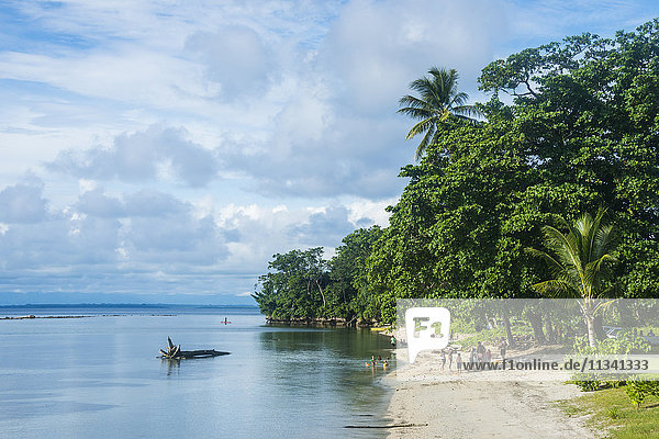 Strand in Kokopo  Ost-Neubritannien  Papua-Neuguinea  Pazifik