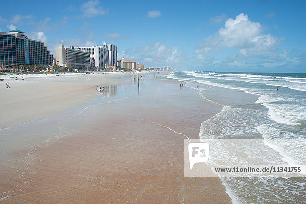 The beach at Daytona Beach  Florida  United States of America  North America