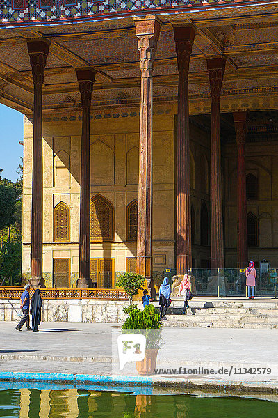 Chehel Sotun (Chehel Sotoun) (40 Säulen) Palast  Isfahan  Iran  Naher Osten