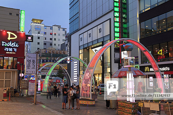BIFF Square  Nampo District  Busan  South Korea  Asia