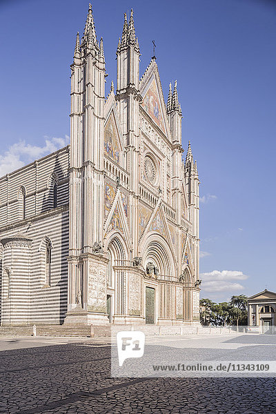 The Duomo di Orvieto  Orvieto  Umbria  Italy  Europe