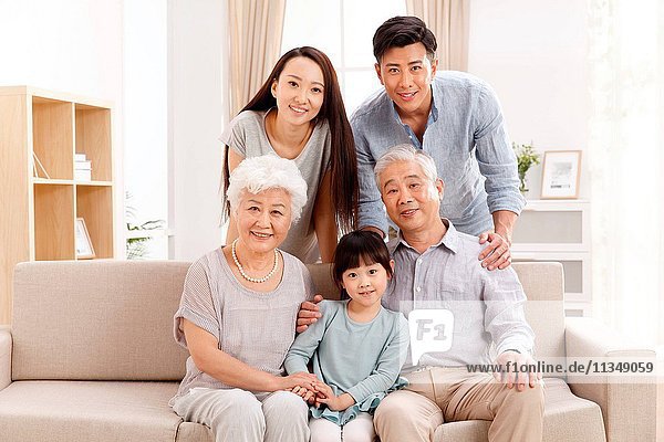 Happy family photo