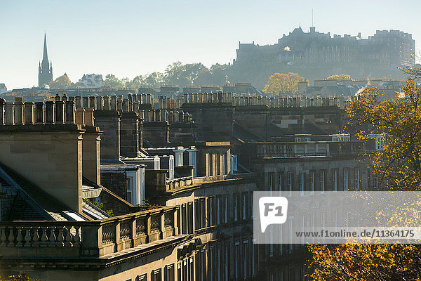 Dächer von Edinburgh  Schottland