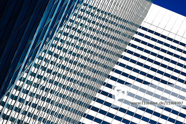 USA  New York  Bürogebäude mit vielen Fenstern