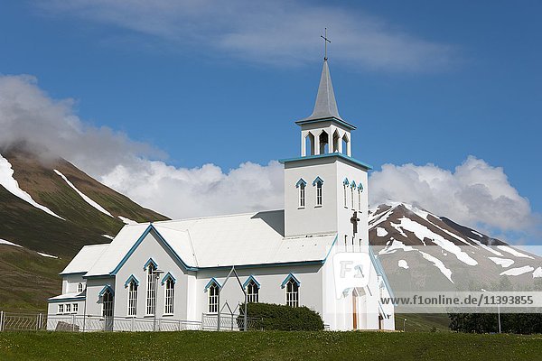 Church  Dalvik  Iceland  Europe