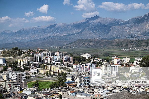 Entwicklungsgebiet  Gjirokaster  Mali i Gjere-Gebirge  Epirus  Albanien  Europa