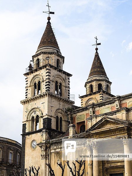 Parrocchia Maria SS Church. Annunziata  Acireae  Sicily  Italy  Europe