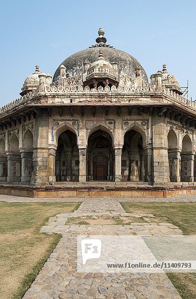 Isa Khans Gartengrab  Humayuns Grabmal  Neu-Delhi  Indien  Asien