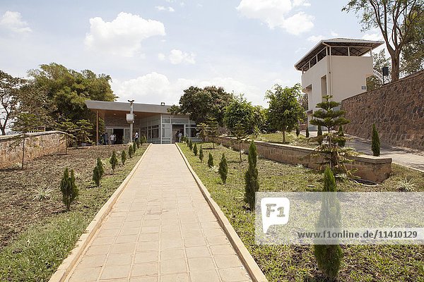 Völkermord-Gedenkstätte Kigali  Völkermordmuseum  Kigali  Ruanda  Afrika