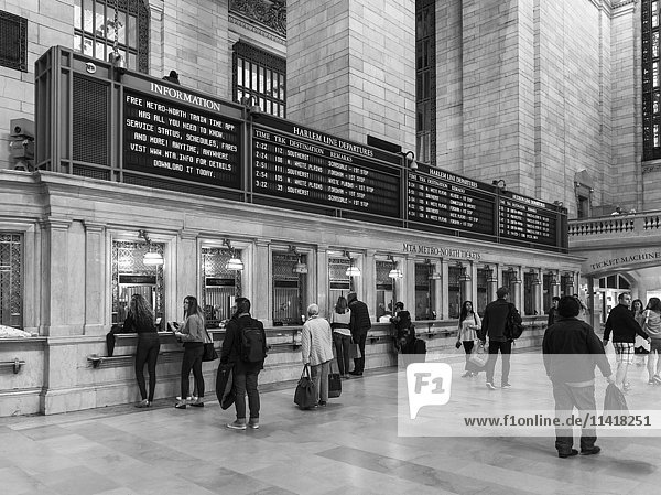 'Grand Central terminal; New York City  New York  United States of America'