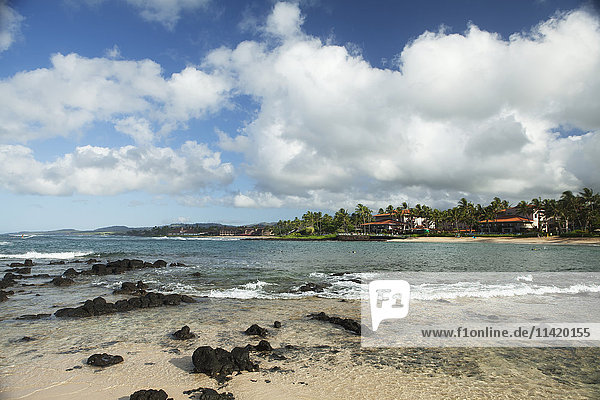 'Poipu Beach; Poipu  Kauai  Hawaii  United States of America'